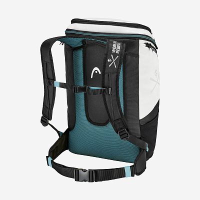 Превью  Рюкзак горнолыжный для вещей HEAD Rebels Backpack 30 L Black/White/Speed Blue (383013)